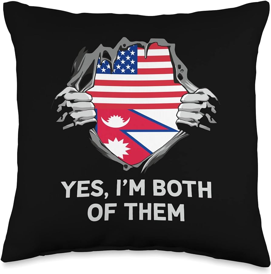 Nepal Flag in USA